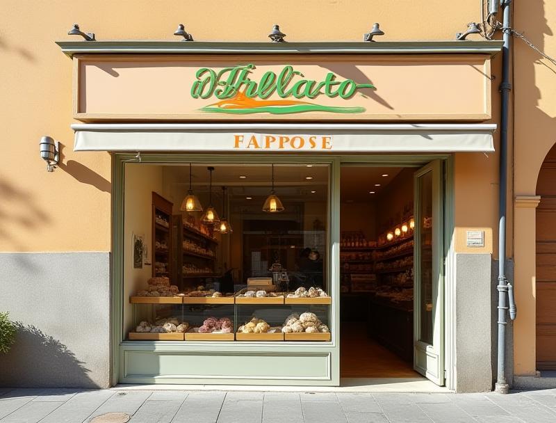 Photo of the Smoothie Perfection store front on Via Roma in Florence.